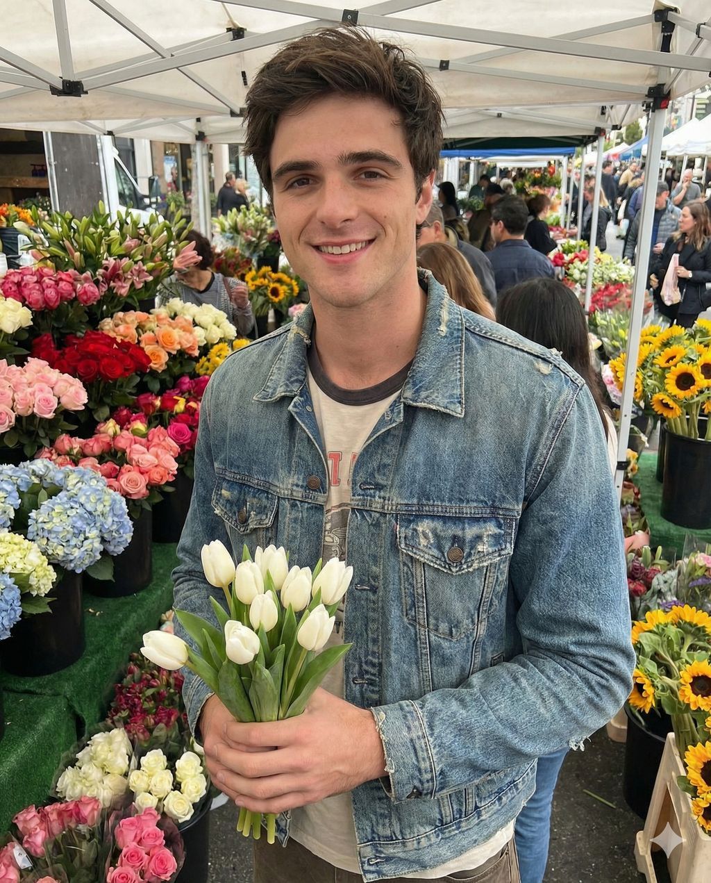 CREATE YOUR ROMANTIC FLOWER MARKET MORNING